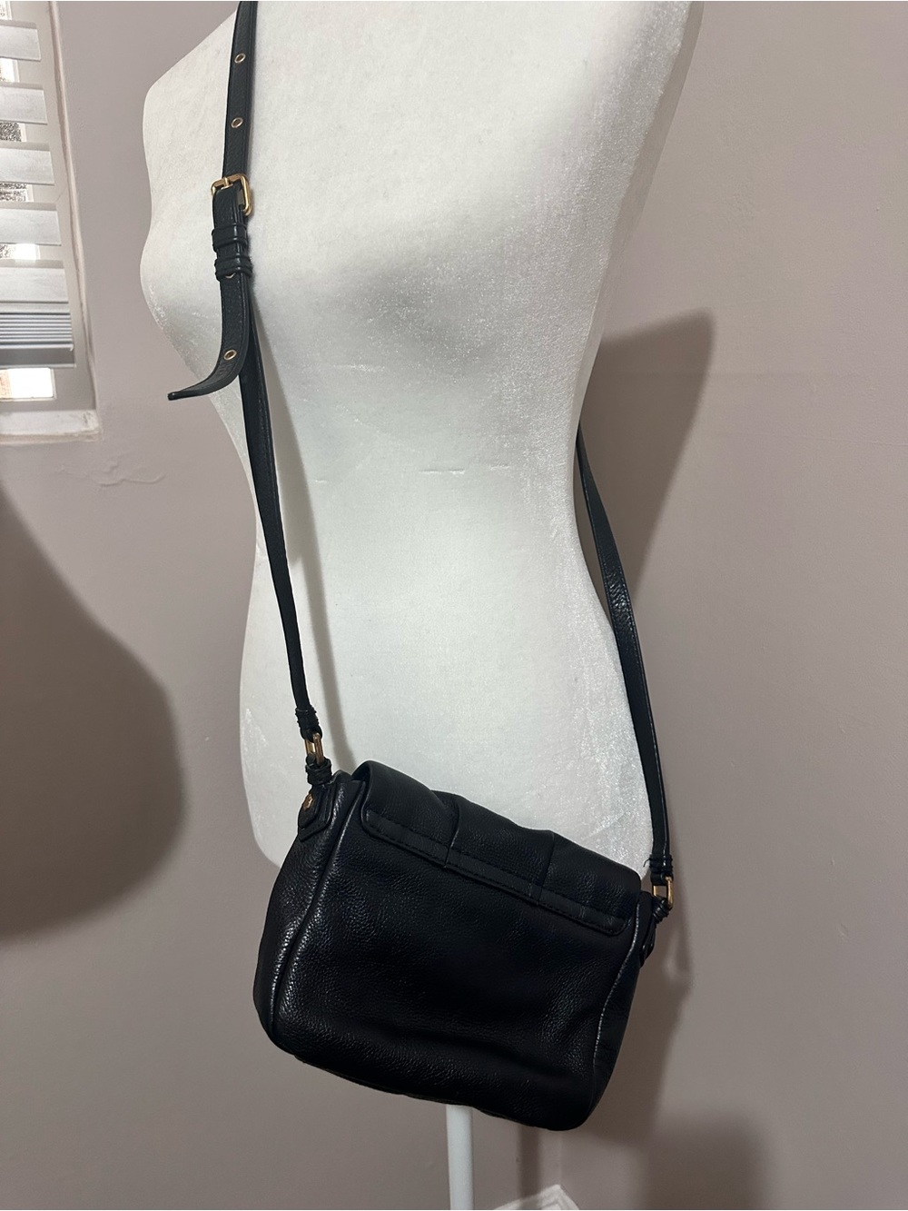 Marc by Marc Jacobs Classic Q Black Leather Standard Supply Bag - Picture 2 of 16